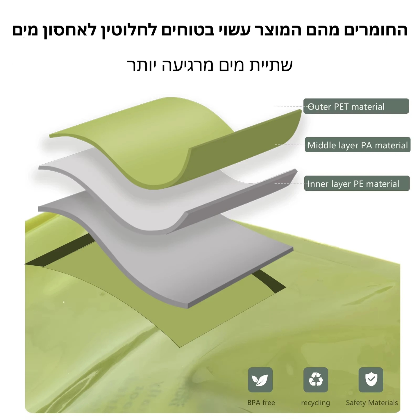 8L Water storage bag